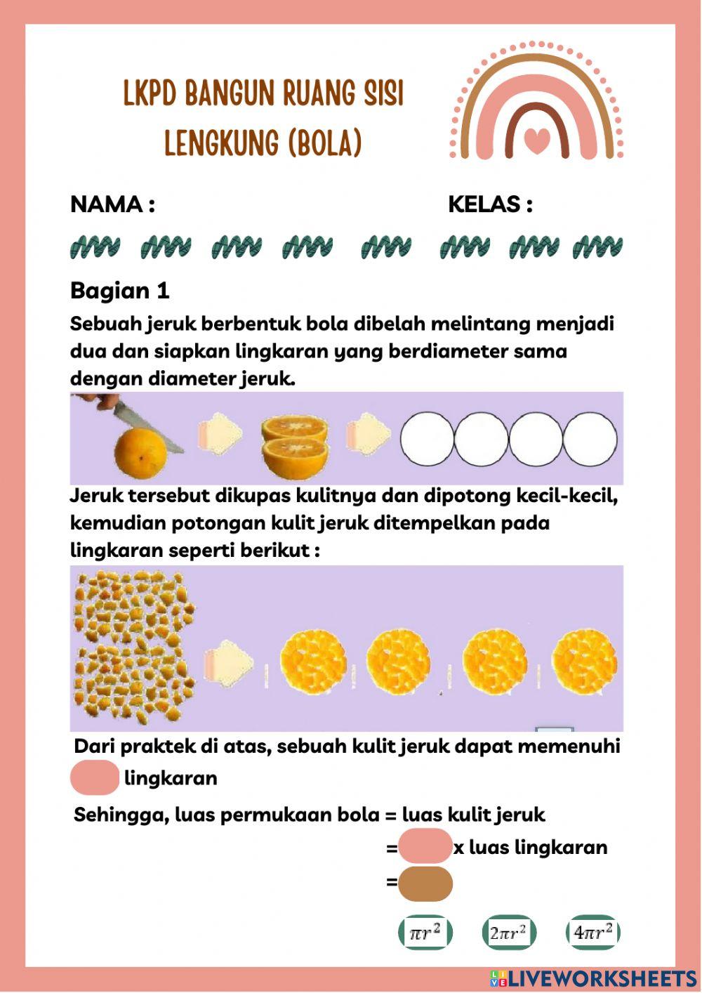 Bangun Ruang Sisi Lengkung