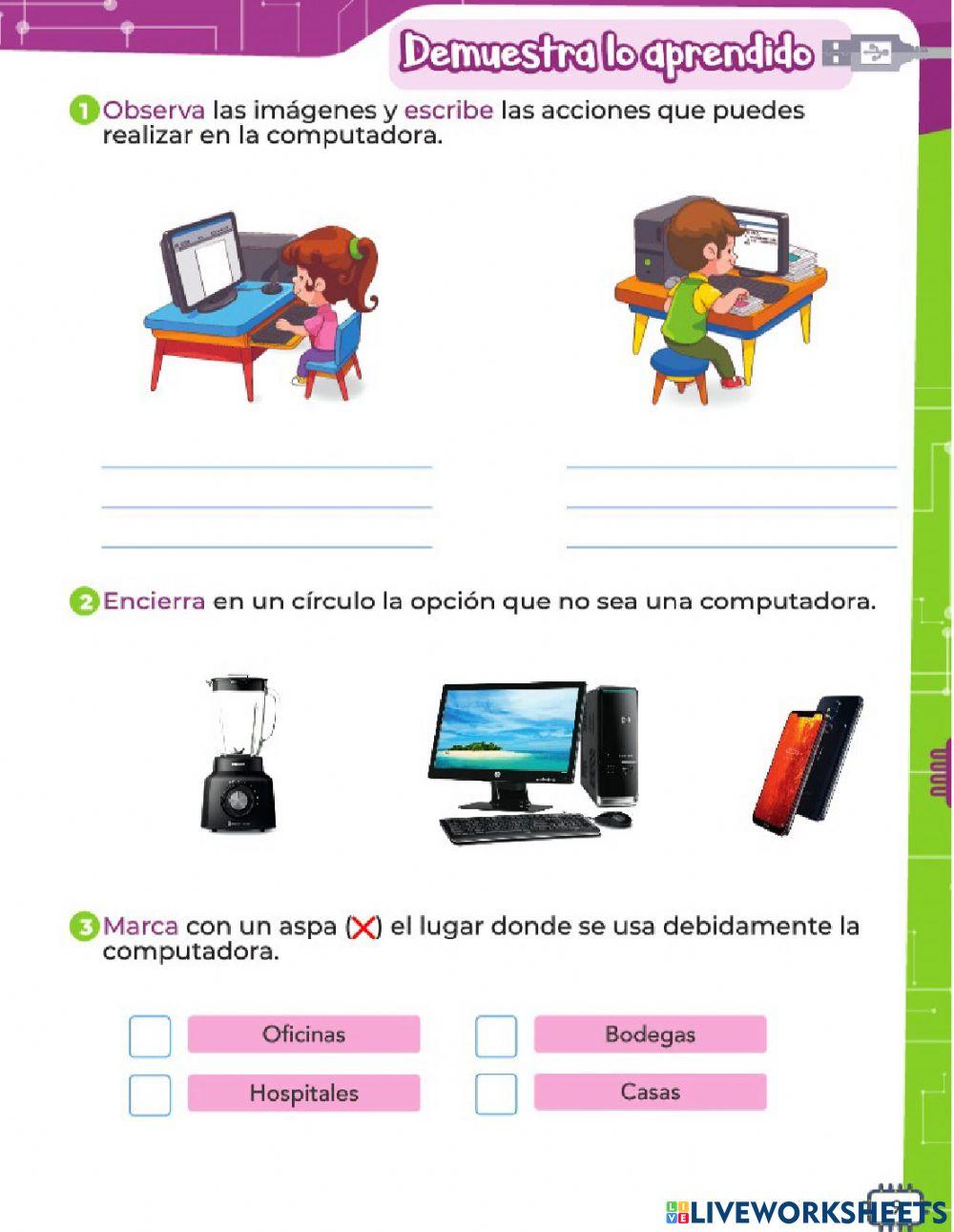 Hoja de trabajo No. 1 - Segundo Primaria