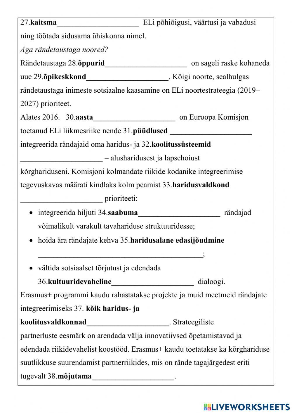 12-Pagulased ja rändajad