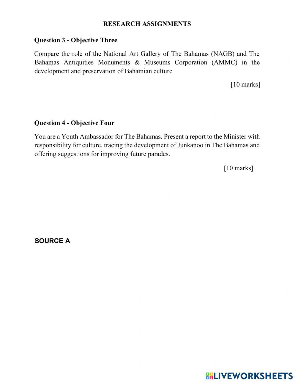 Social Studies BJC Coursework 2023