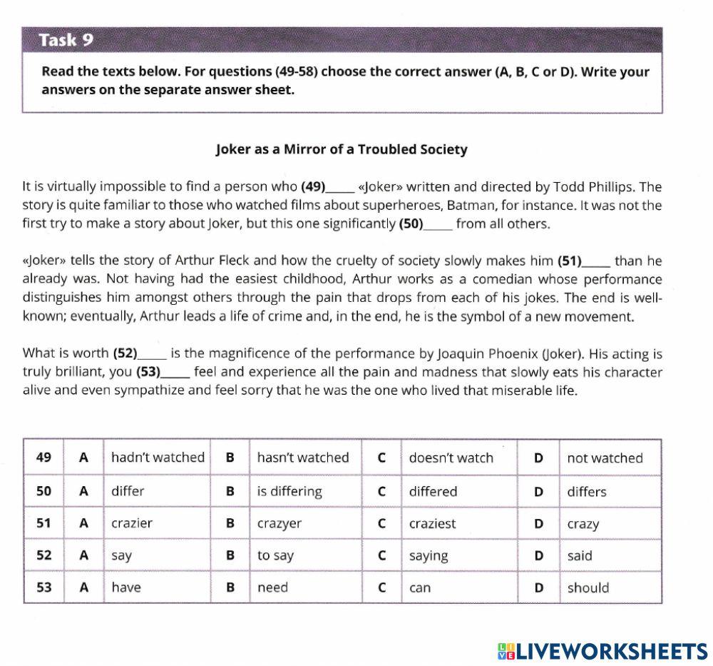 Use of English Extra 2-5