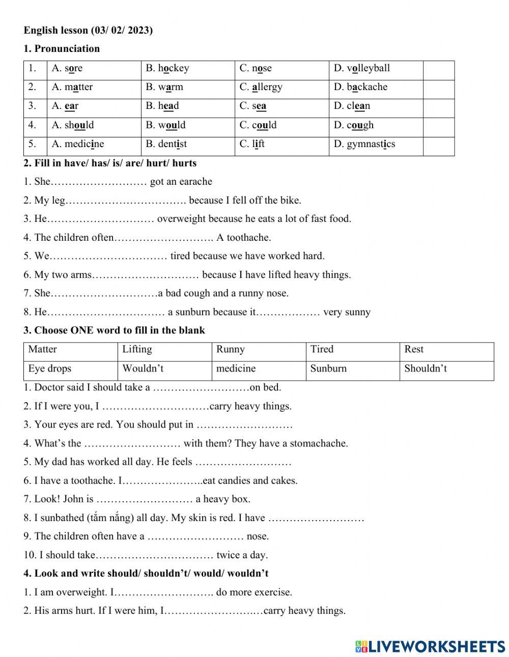 Group 4 - giving advice