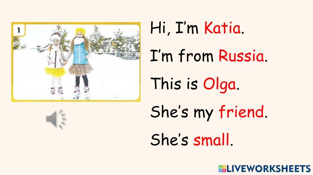 Funny Friends - Lesson 4