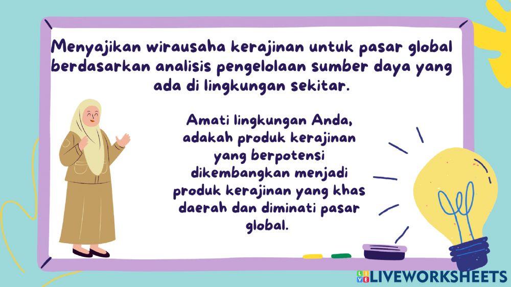 Prakarya dan Kewirausahaan