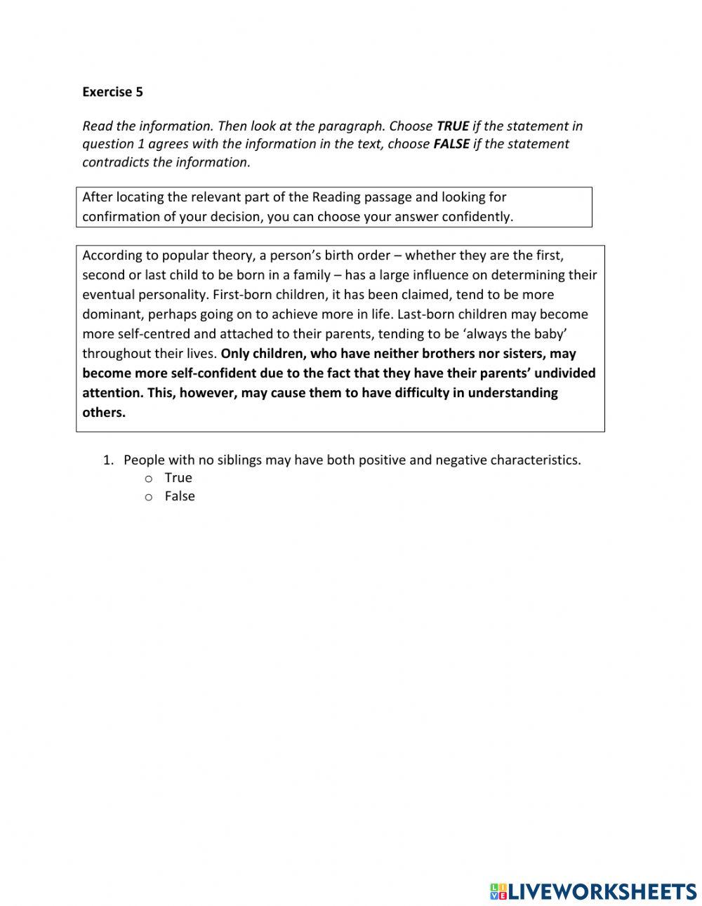 IE2, Unit 8, Reading, exercise 5