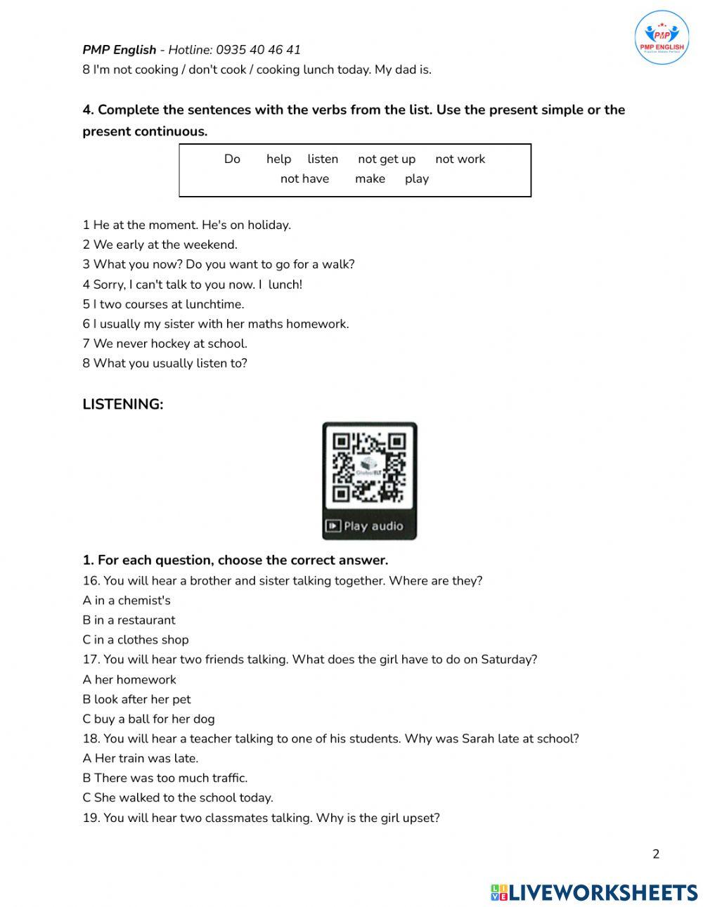 Prepare  - Review 01