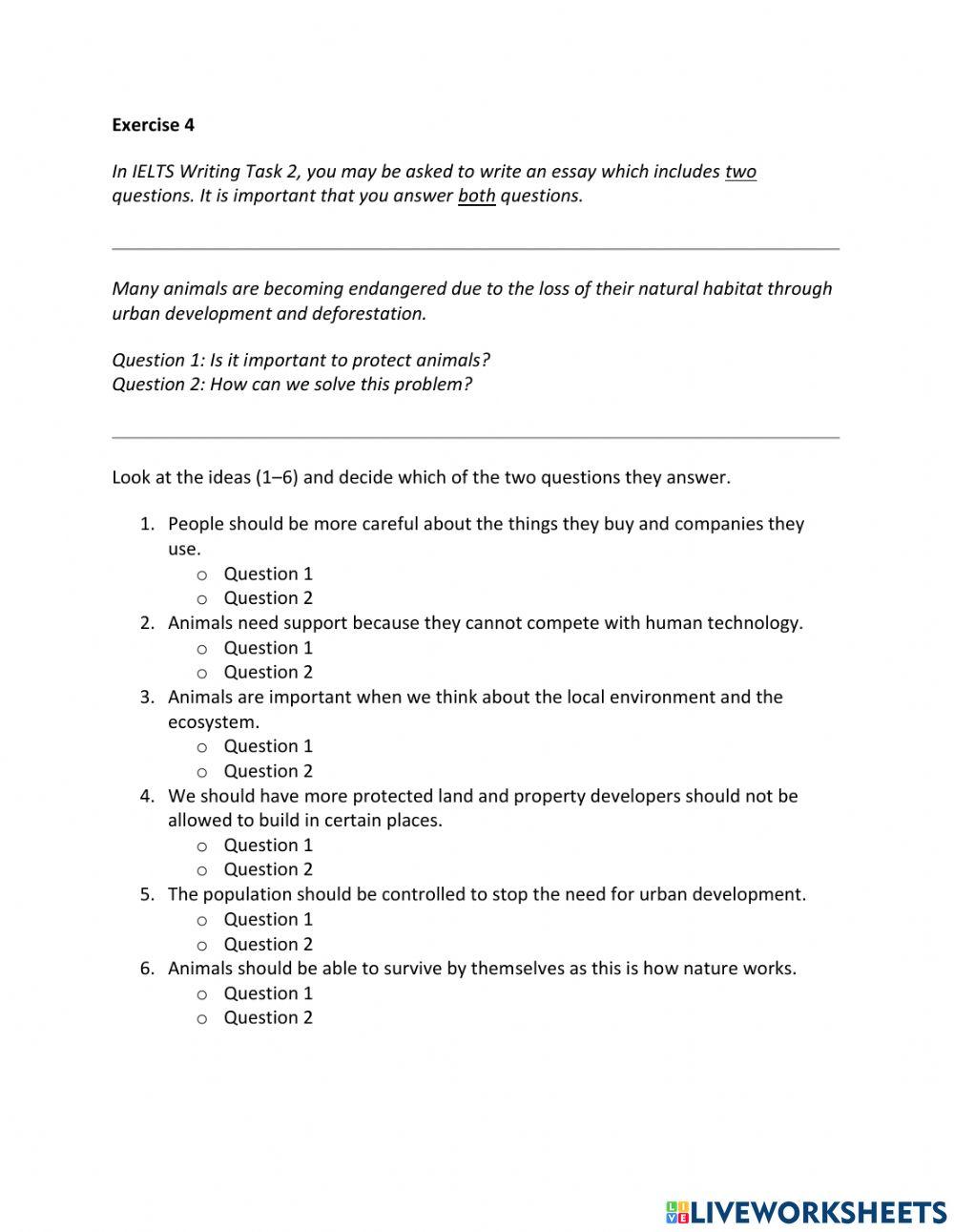 IE2, Unit 8, Writing, Exercise 4