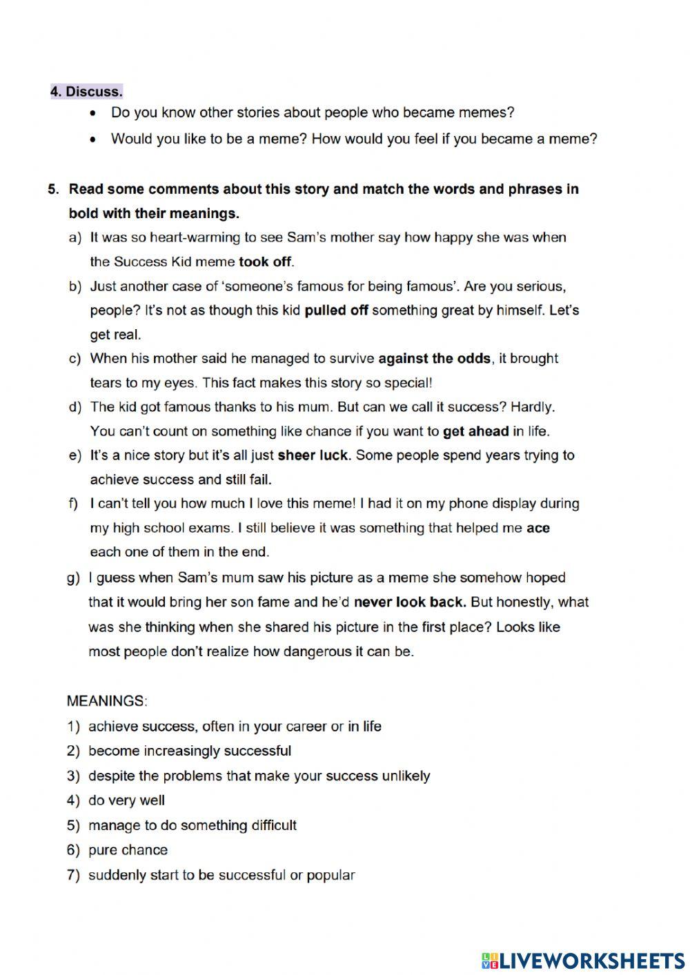 Would you like to be a meme?