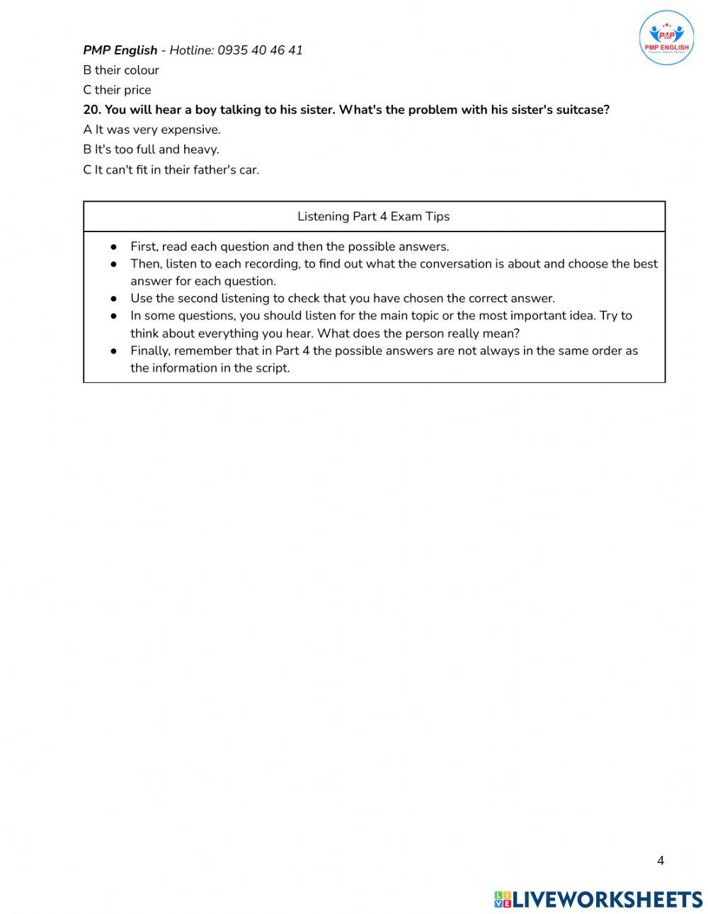 Prepare A2 - Unit 6.1