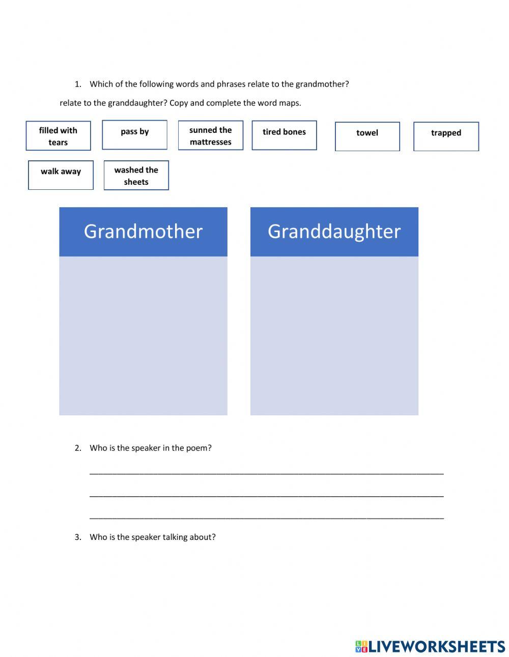 Grandmother Moudel D