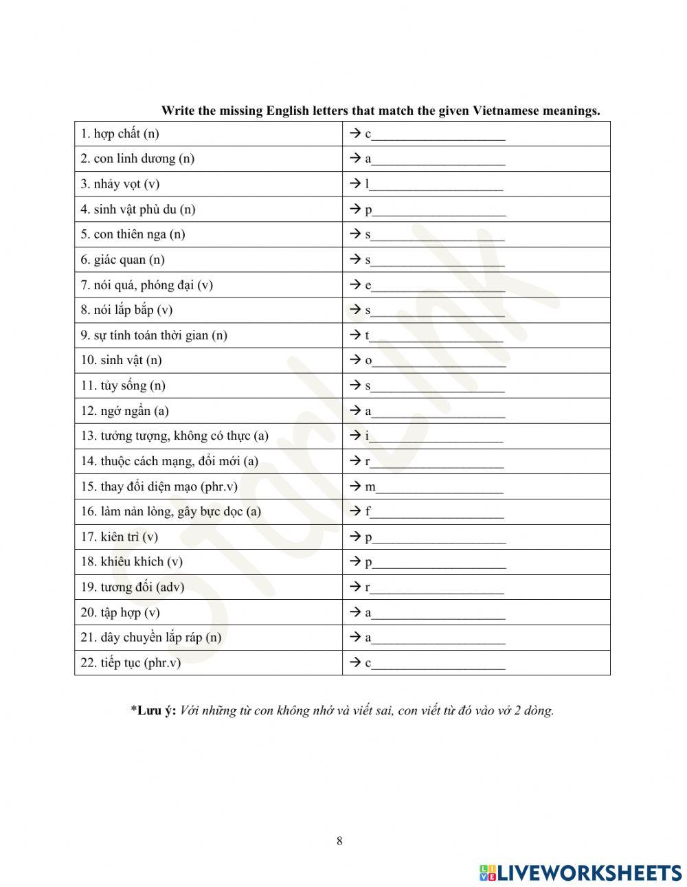 Foreign teacher-S8-Week 23-U7-Vocab 1