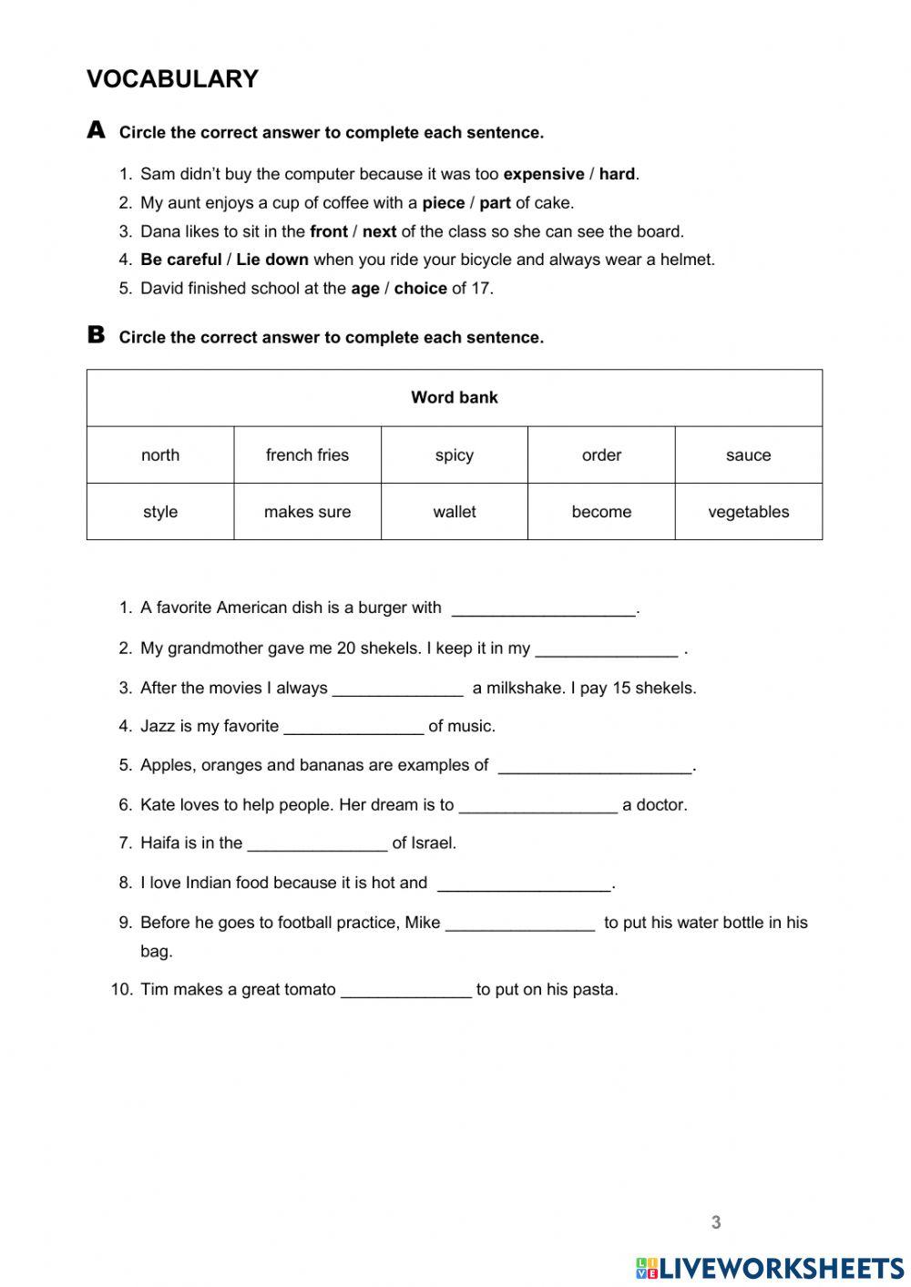 Join Us Unit 3 Review