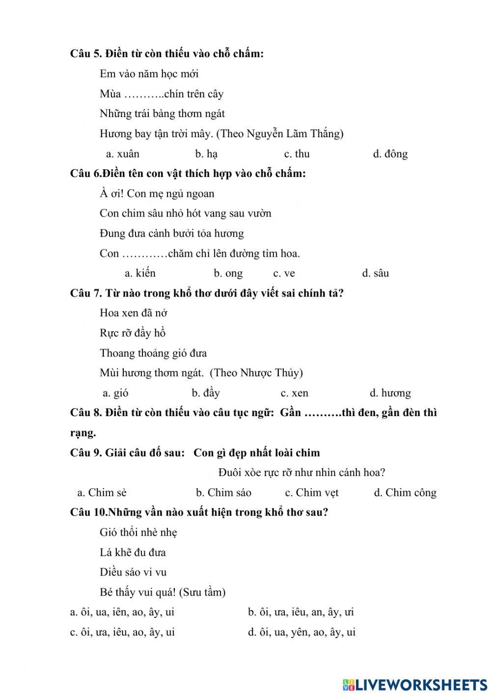 De 4 on TNTV cap huyen