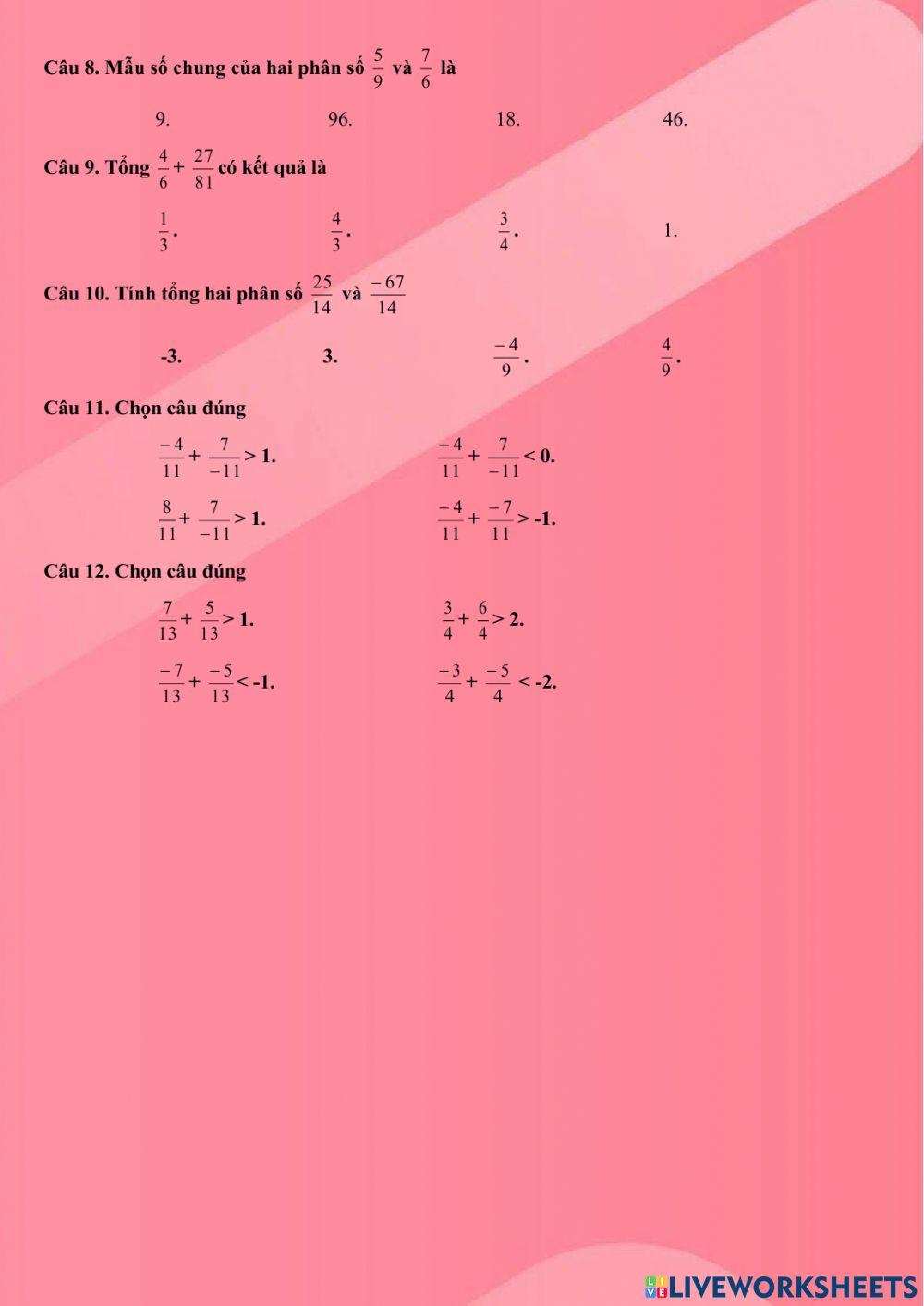 Phep cong phep tru phan so