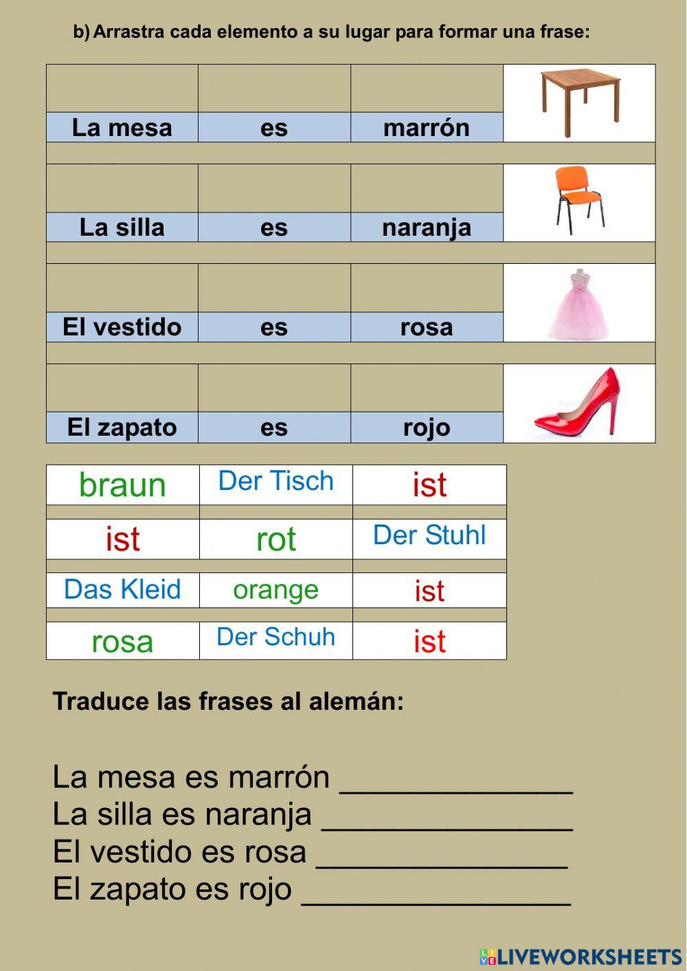 Wortschazt II Vocabulario II
