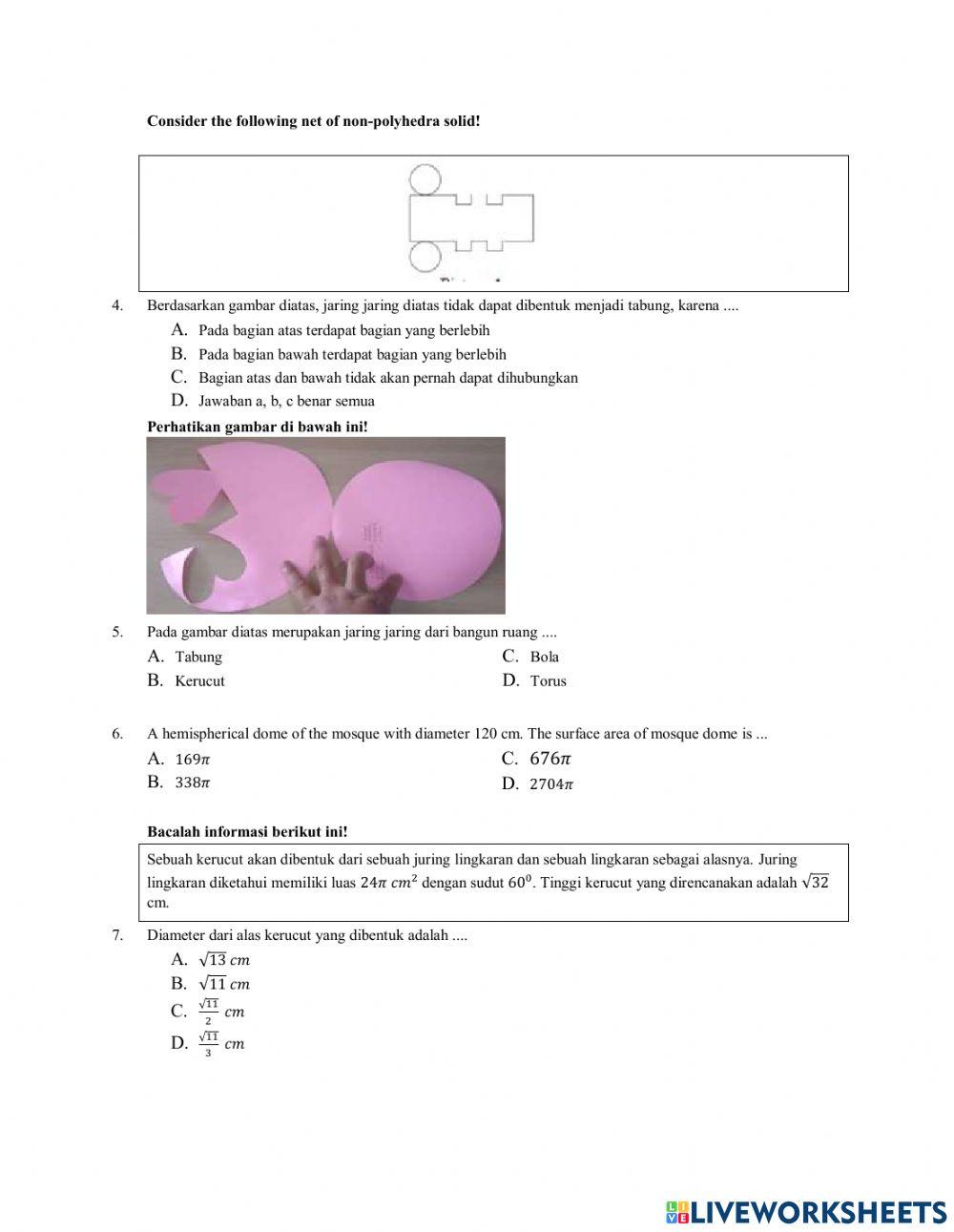 UH Bangun ruang sisi lengkung