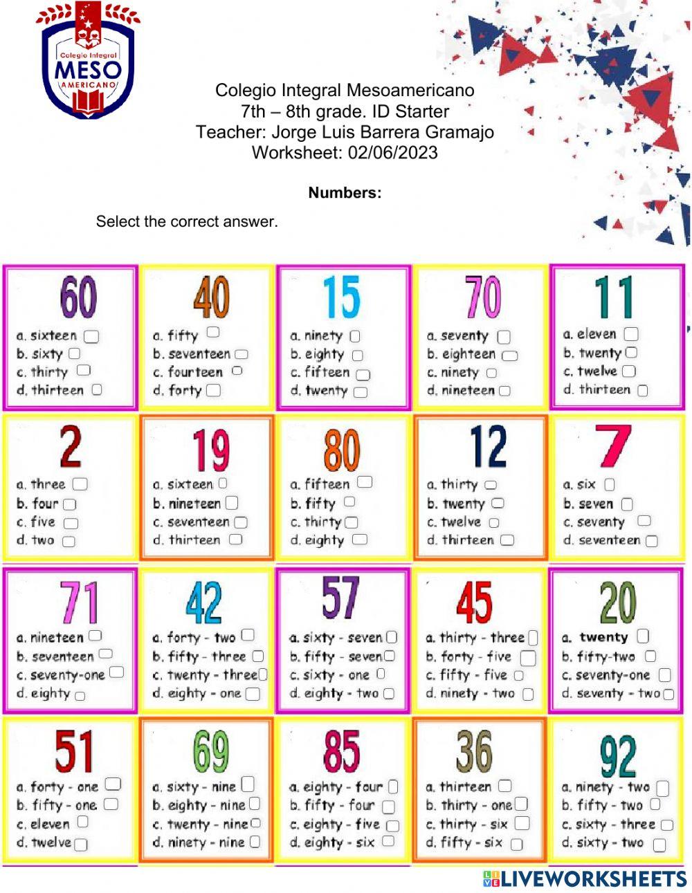 Worksheet 06-02-2023