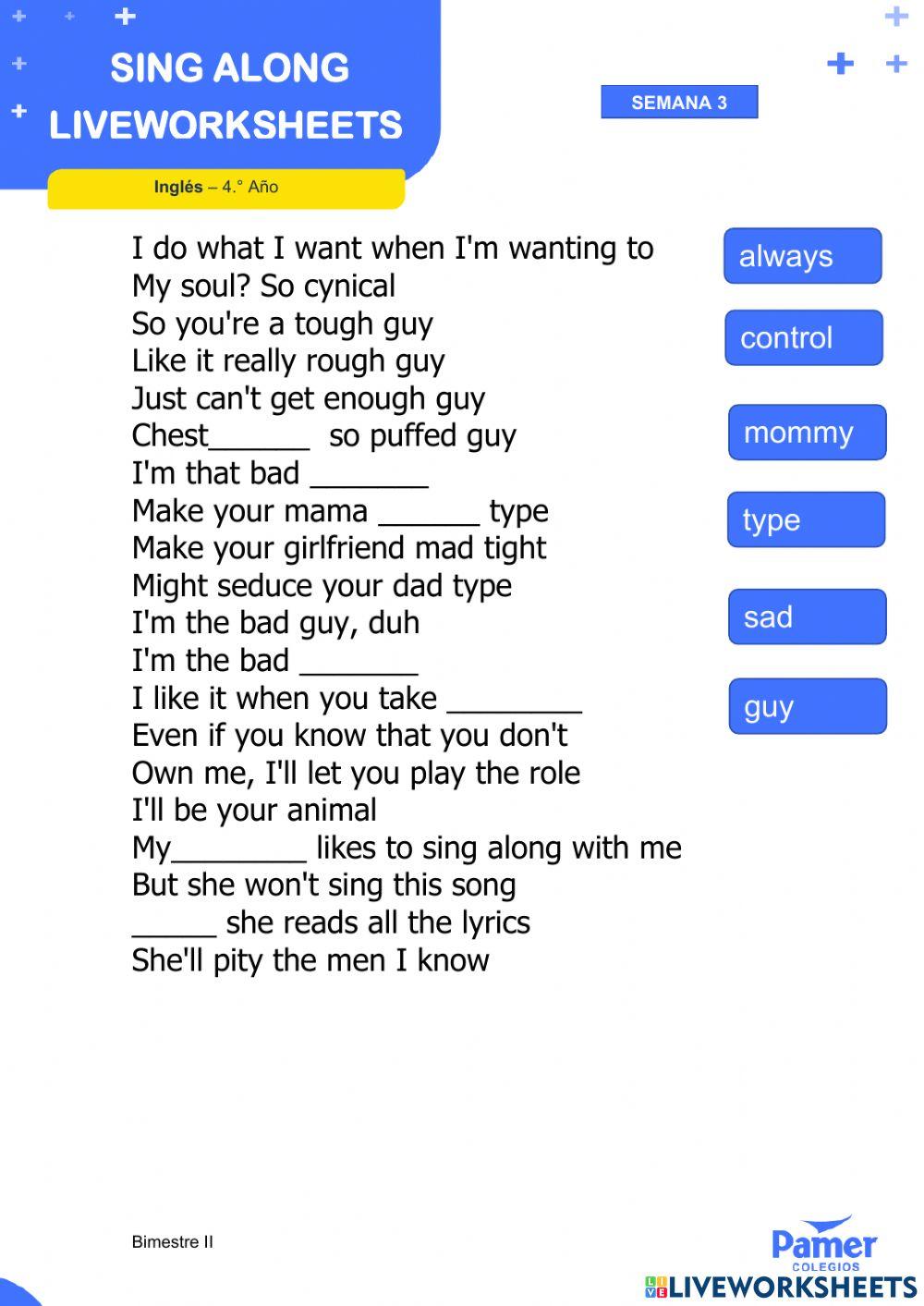 SALW-SEM3-4.° año-ING-II BIM