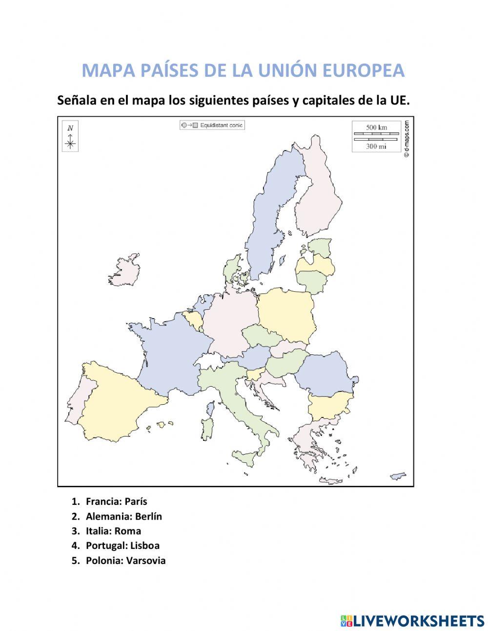 Algunos países de la ue