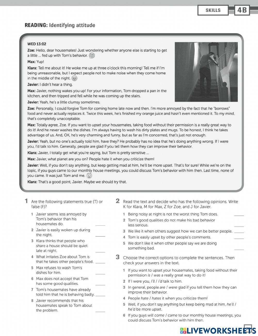 HomeWORK -  Identifying attitude