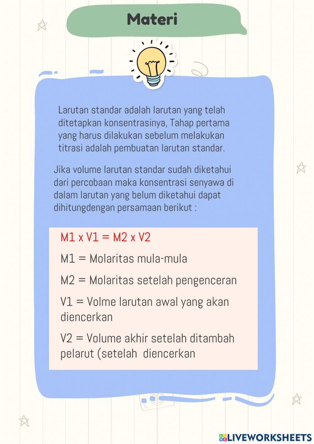 LKPD Titrasi Asam Basa 2