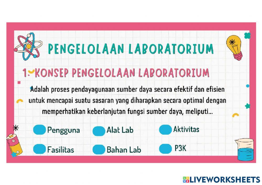 LKPD Penataan Alat Laboratorium Kimia