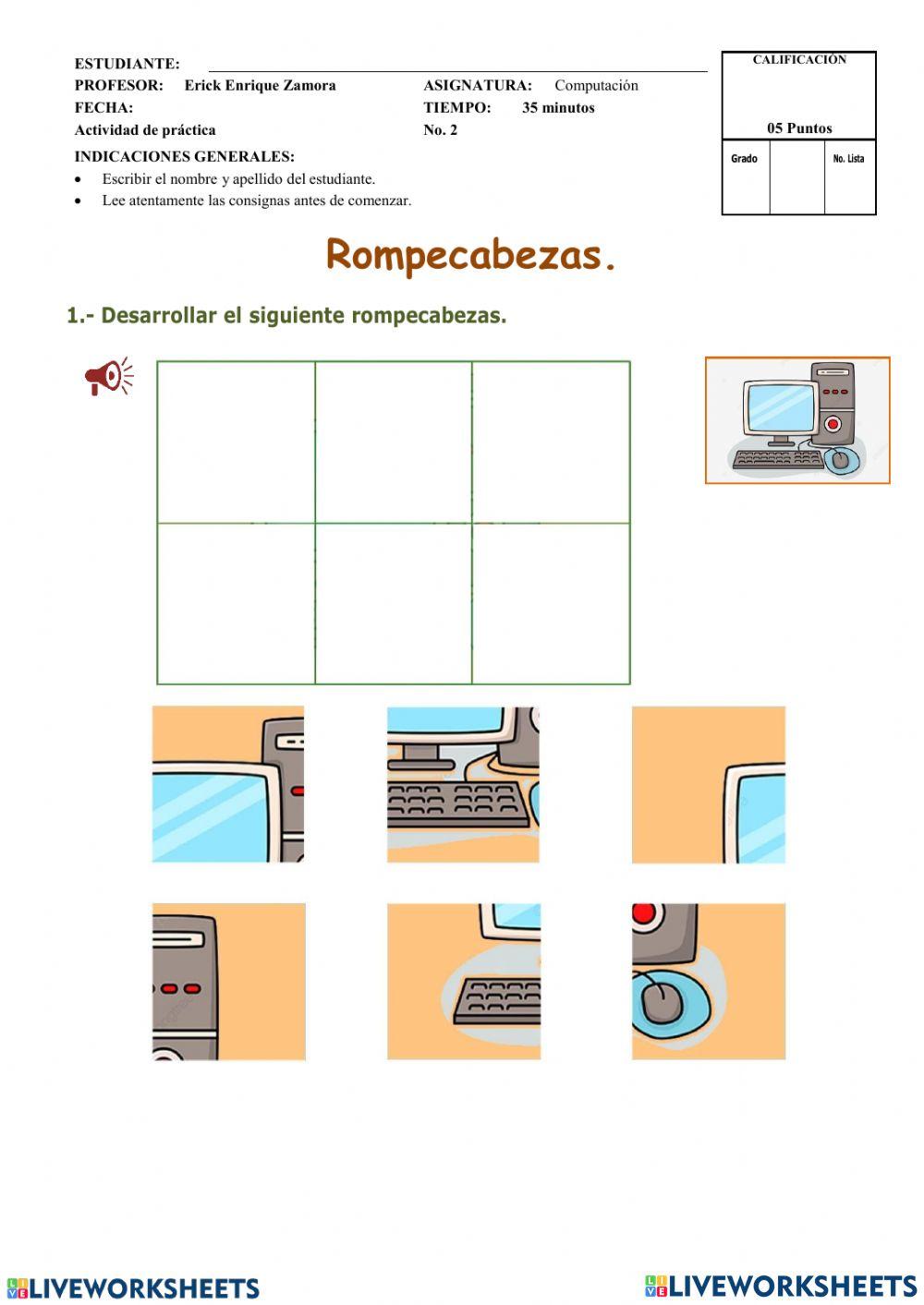 Hoja de trabajo No. 2