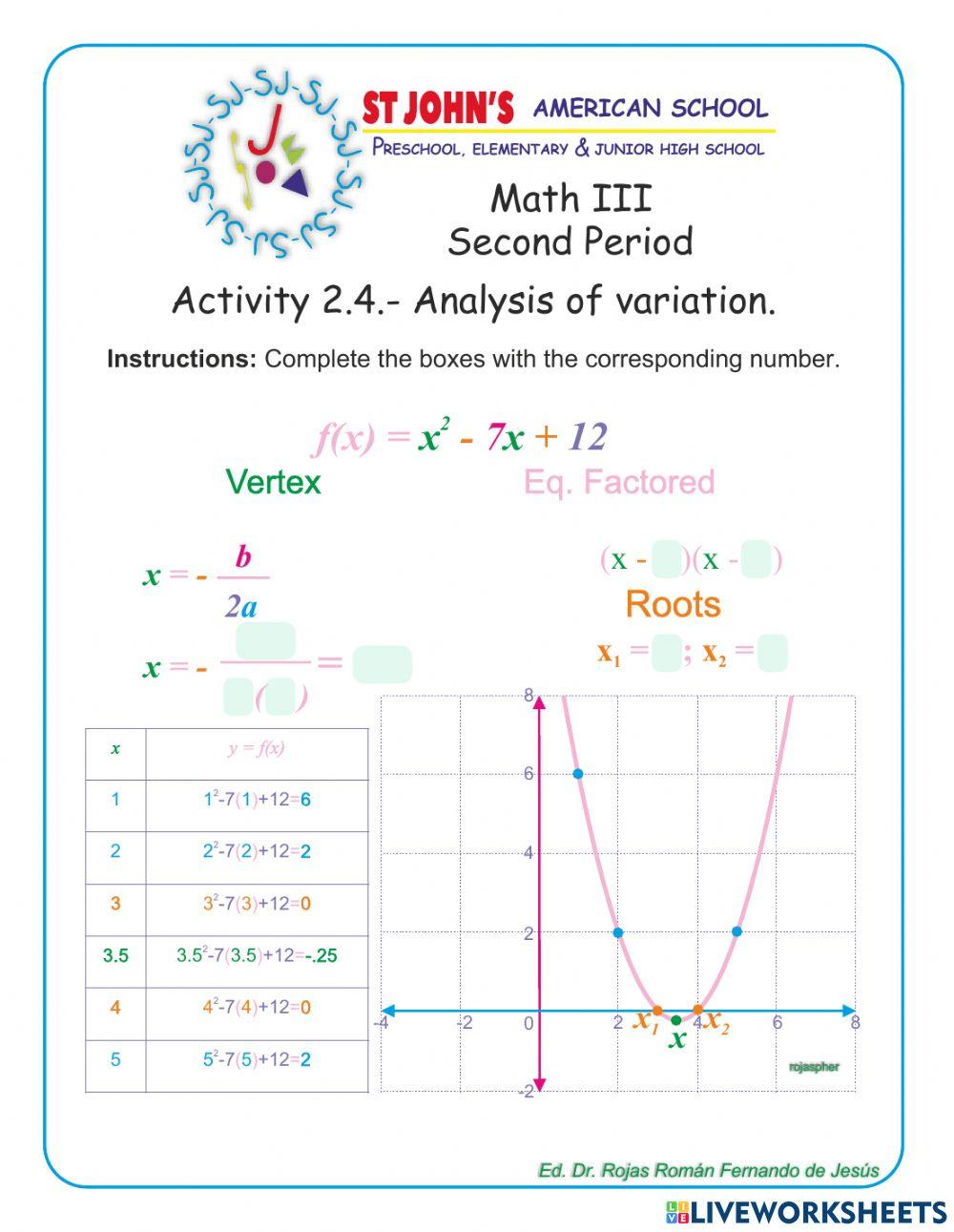 Variación cuadrática Variación cuadrática