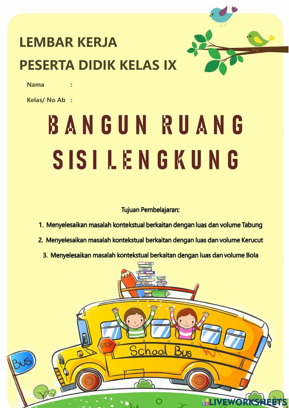 Bangun Ruang Sisi Lengkung