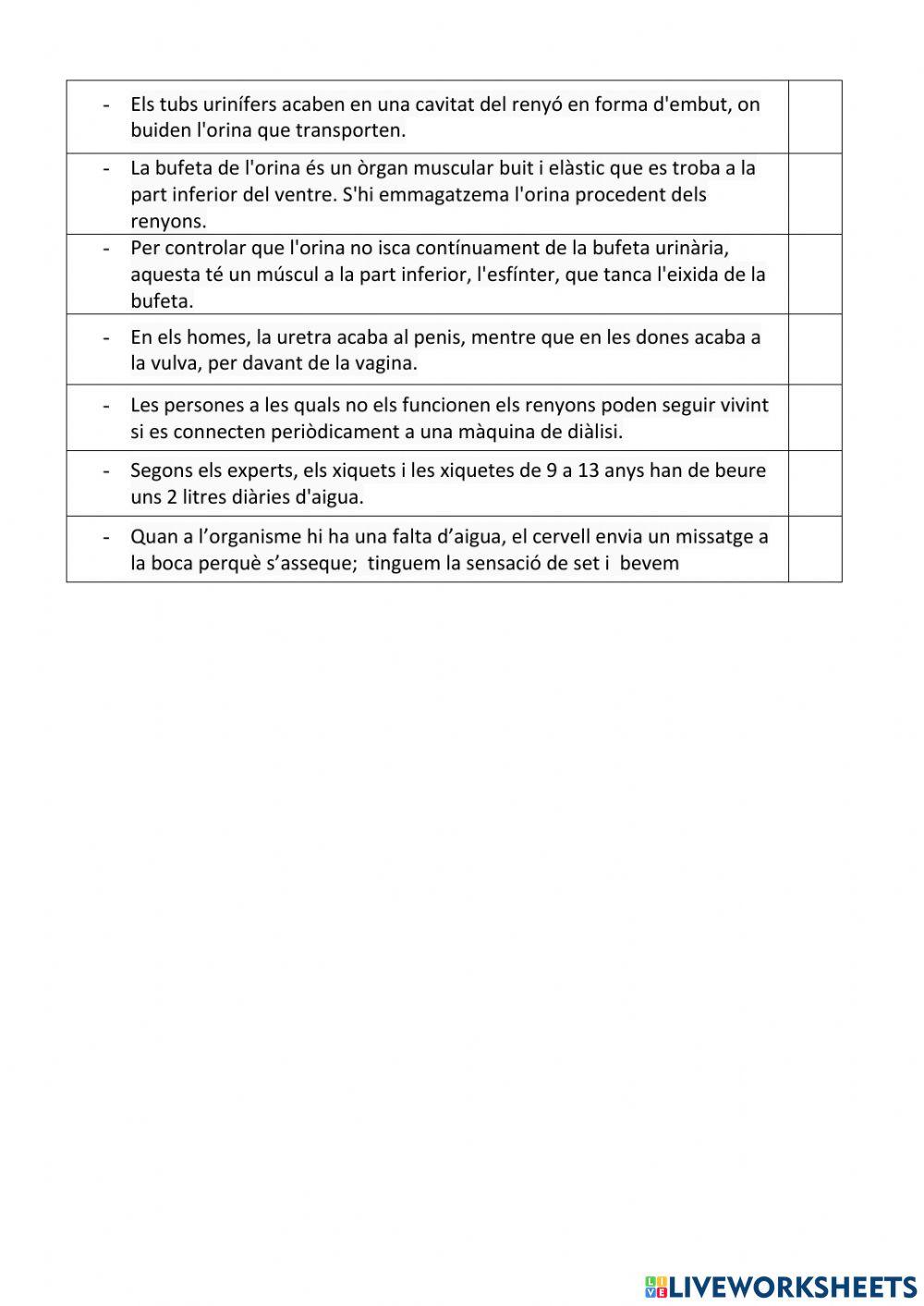 respiratori - excretor