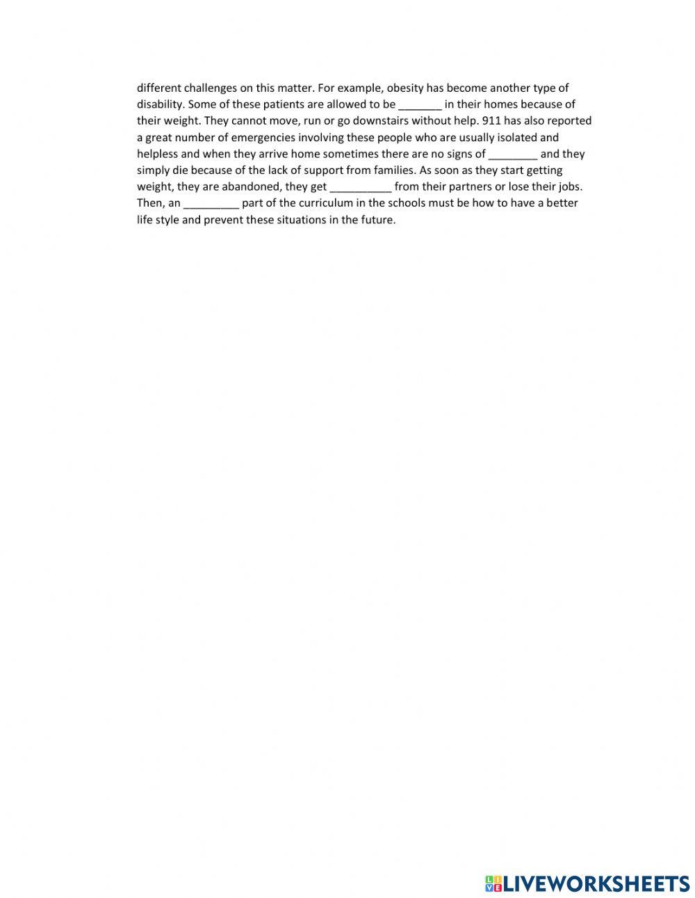 Vocabulary 9th grade