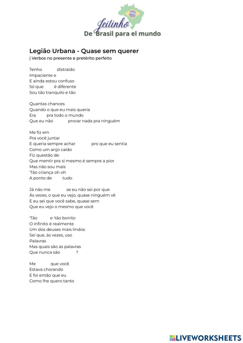 Legião Urbana - Quase sem querer