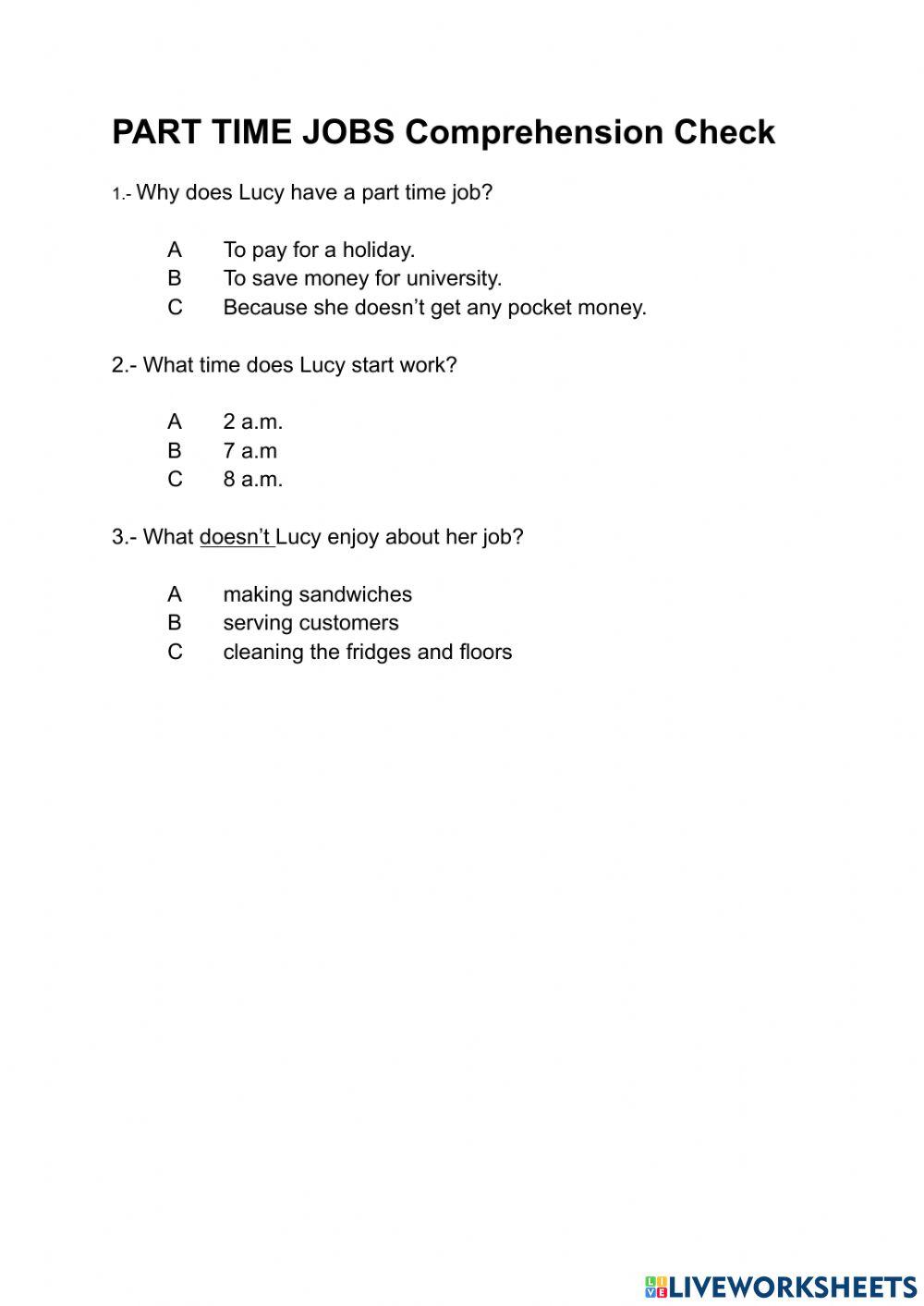 part-time-jobs-activity-live-worksheets