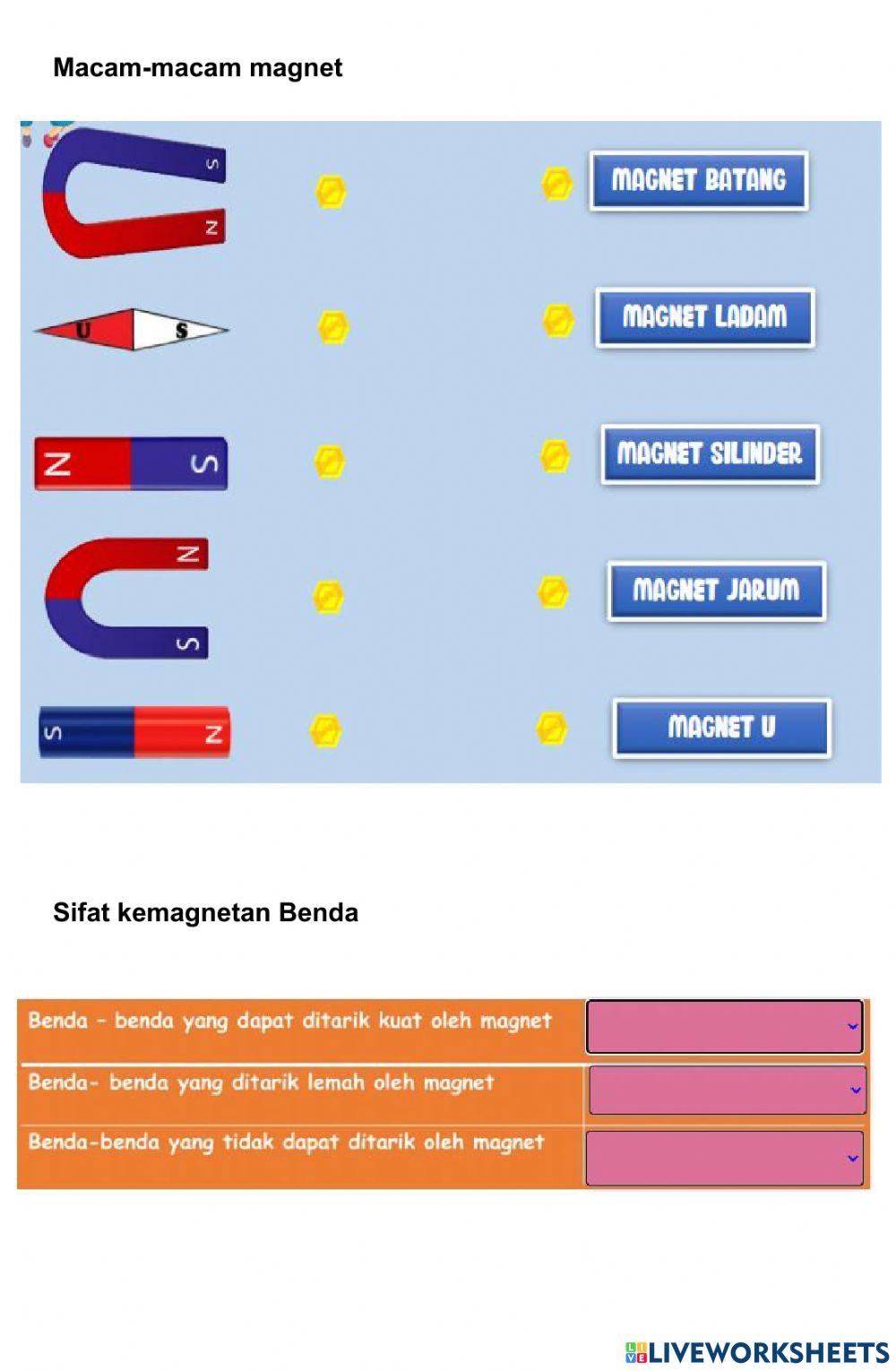 Ulangan ipa kelas 9 magnet