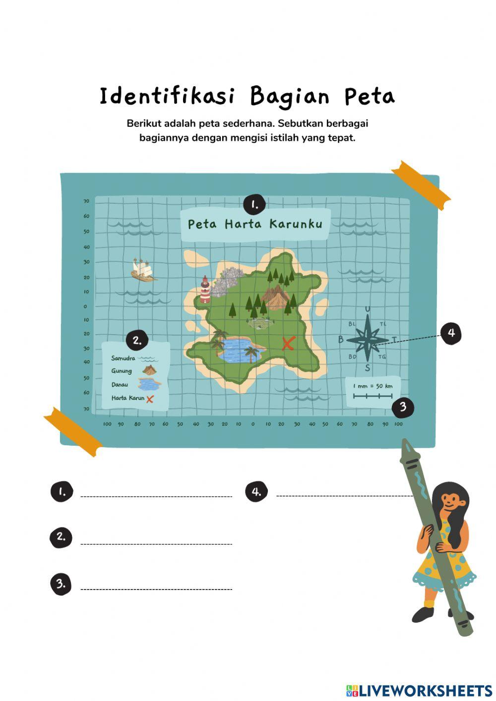 LKPD Peta Kelas 4 SD