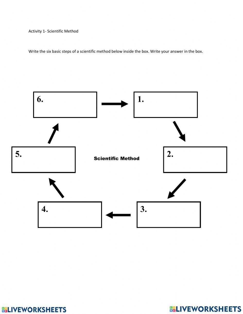 Scientific Method Flow Chart