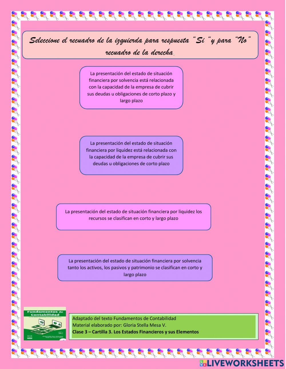 Clase 3 - Cuentas de Estado de Situación Financiera