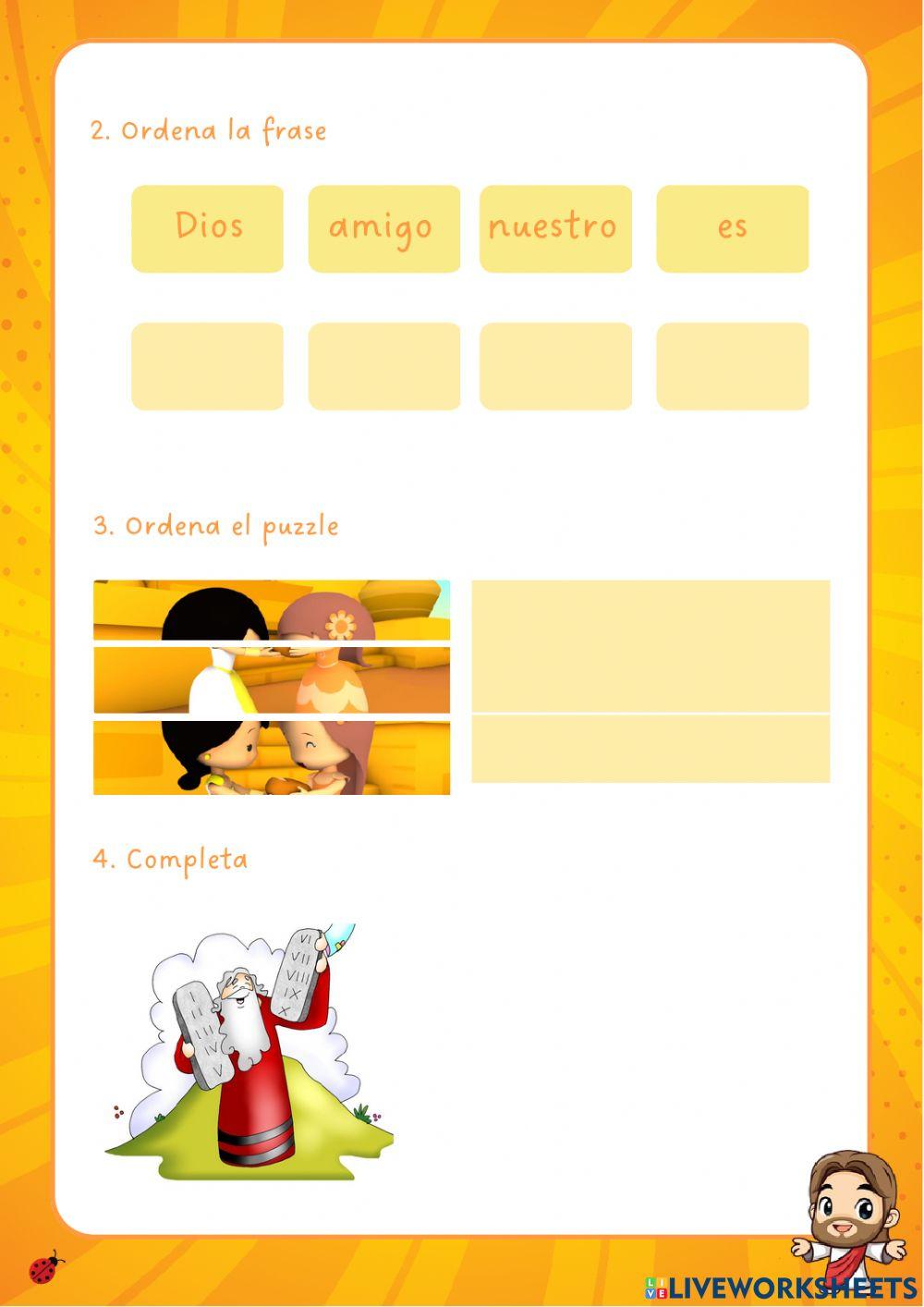 Religión 1º - Moisés