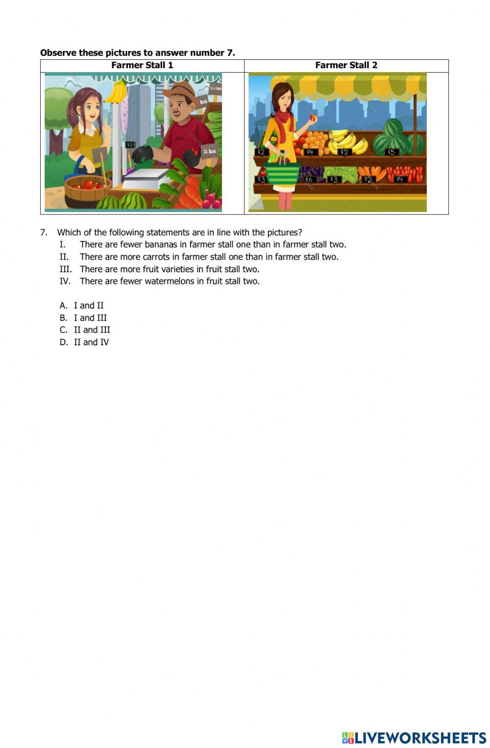 English exam for 8 grade