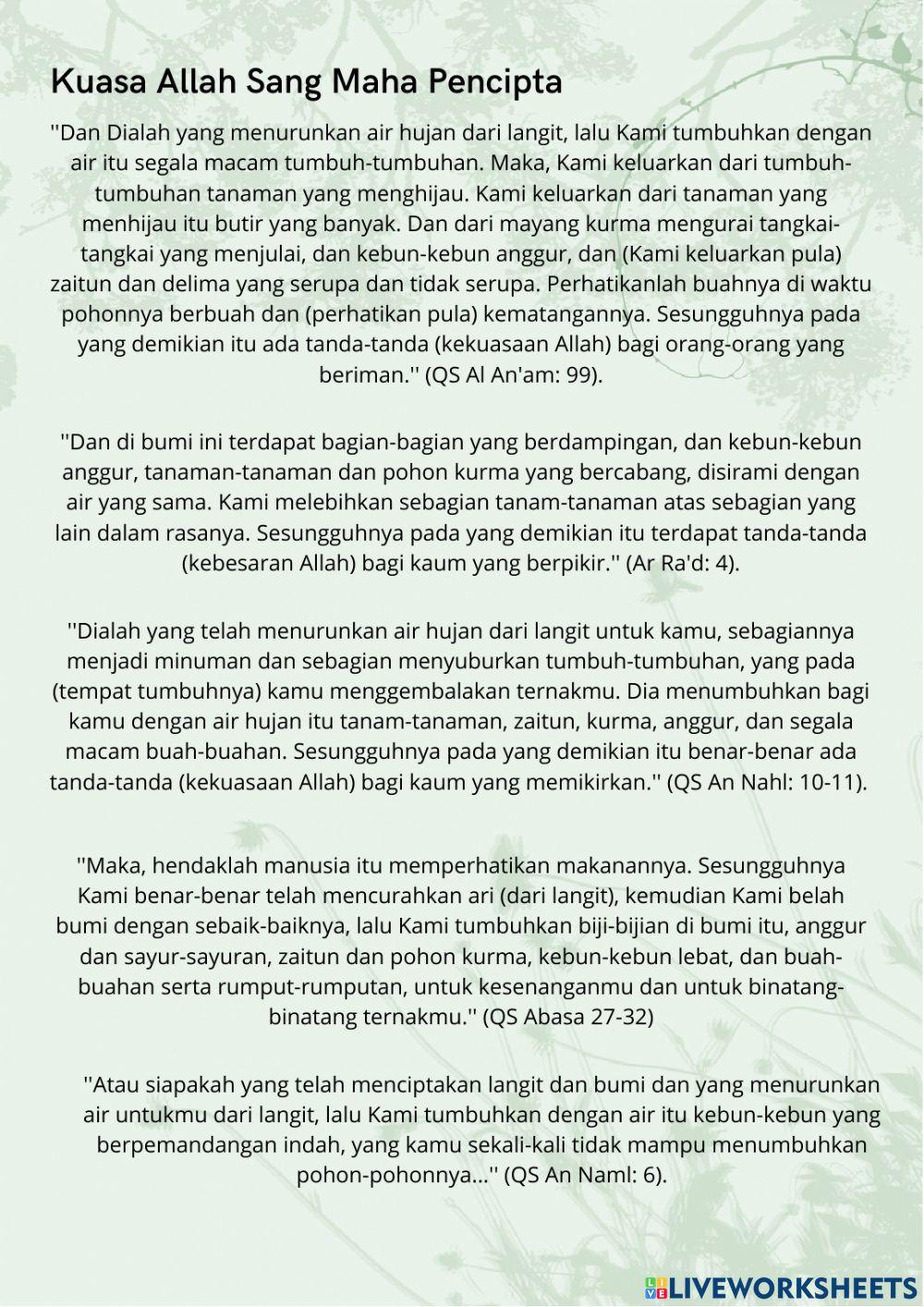 Work book plant part1