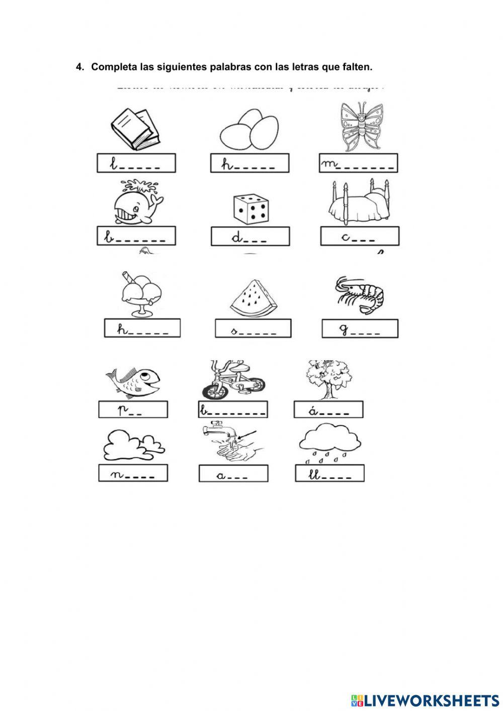 Castellano - ejercicios varios