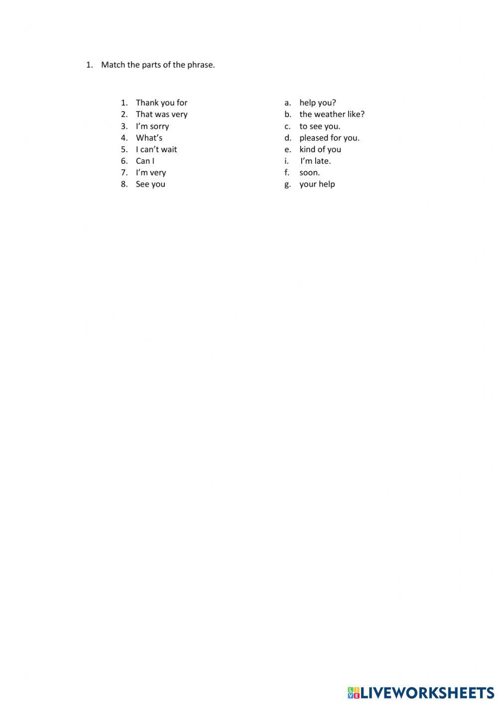 Vocabulary: Focus on menaing