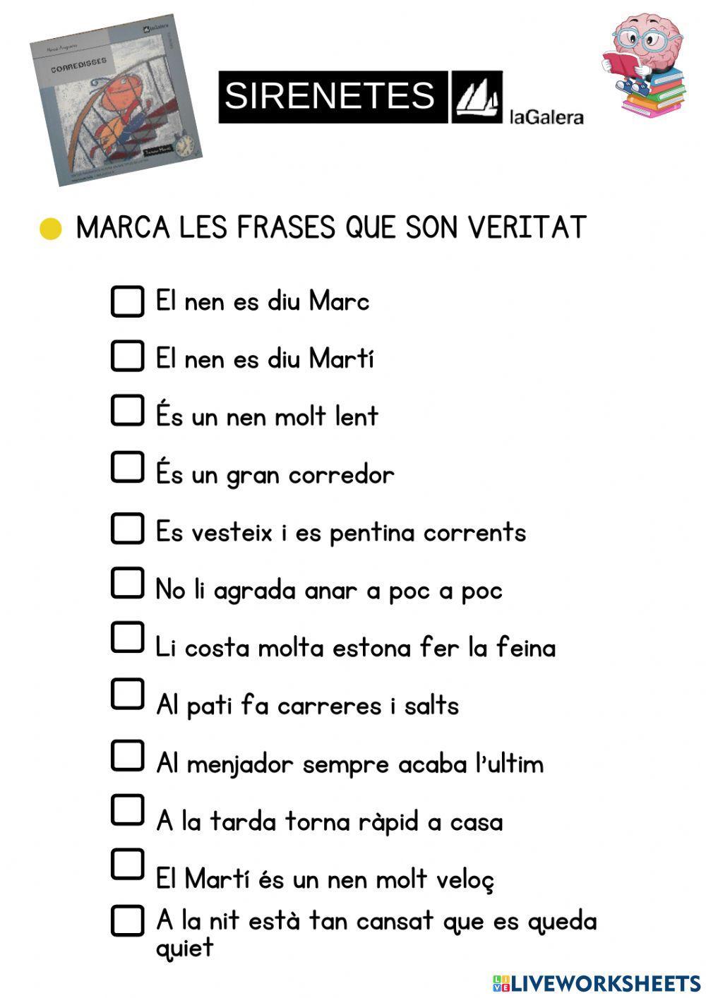 Sirenetes- corredisses