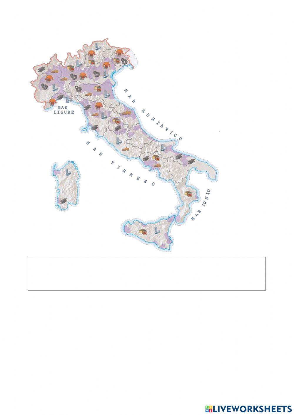 Inserisci il tipo di cartina