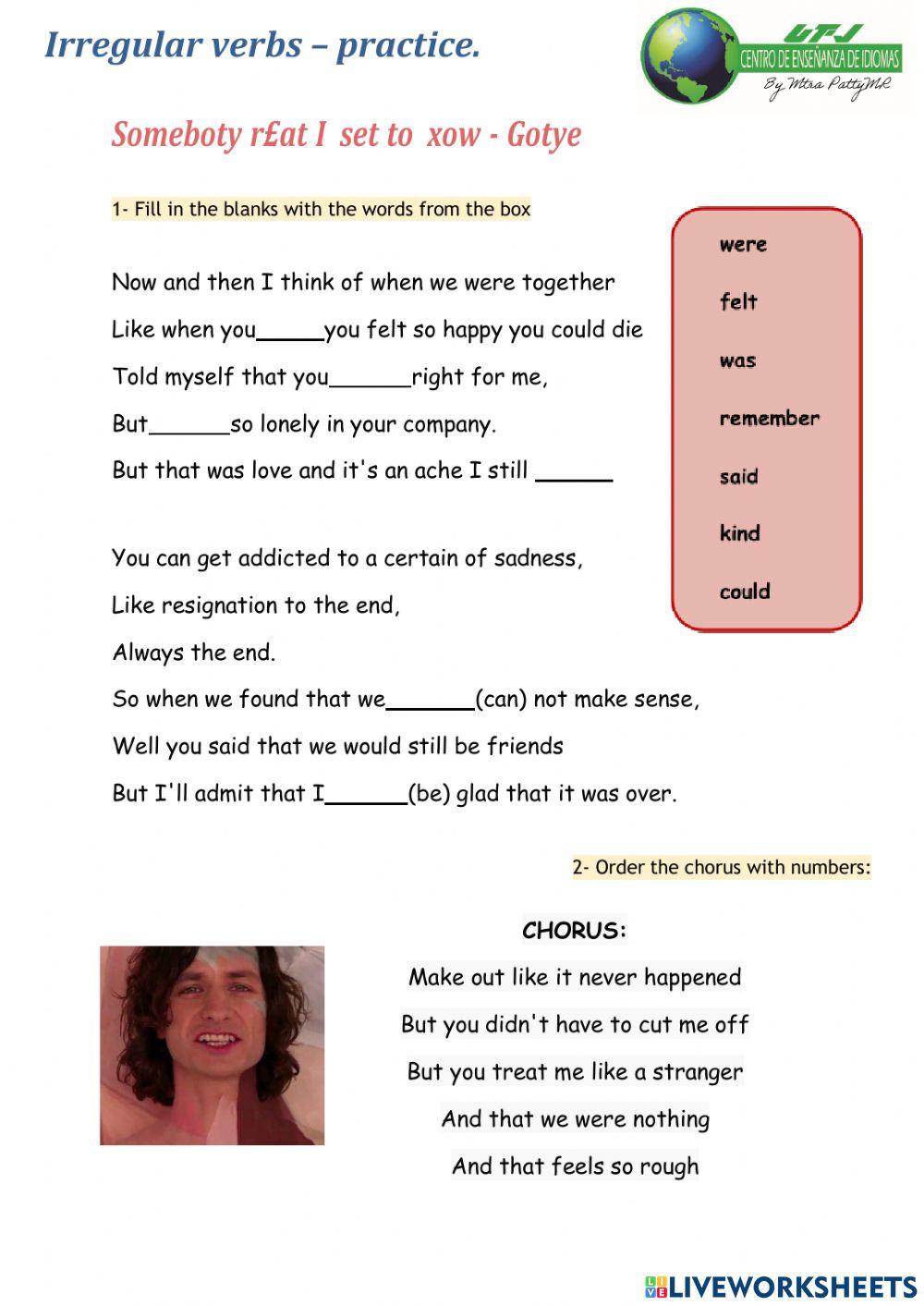 Used to - verbs practice