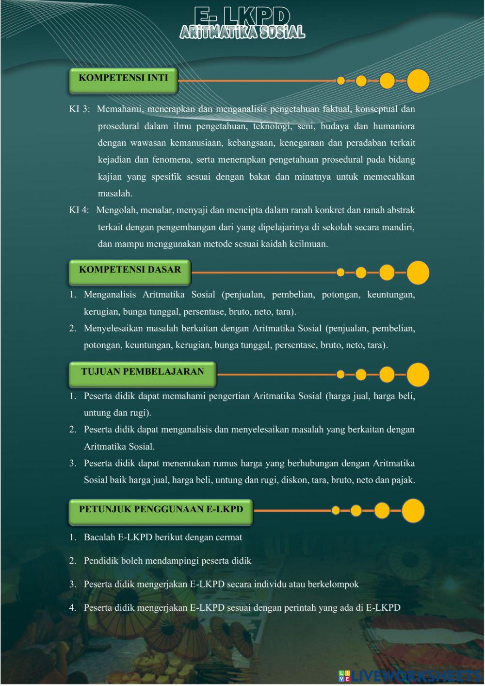 Menghitung Nilai Keseluruhan, Per Unit, dan Sebagian