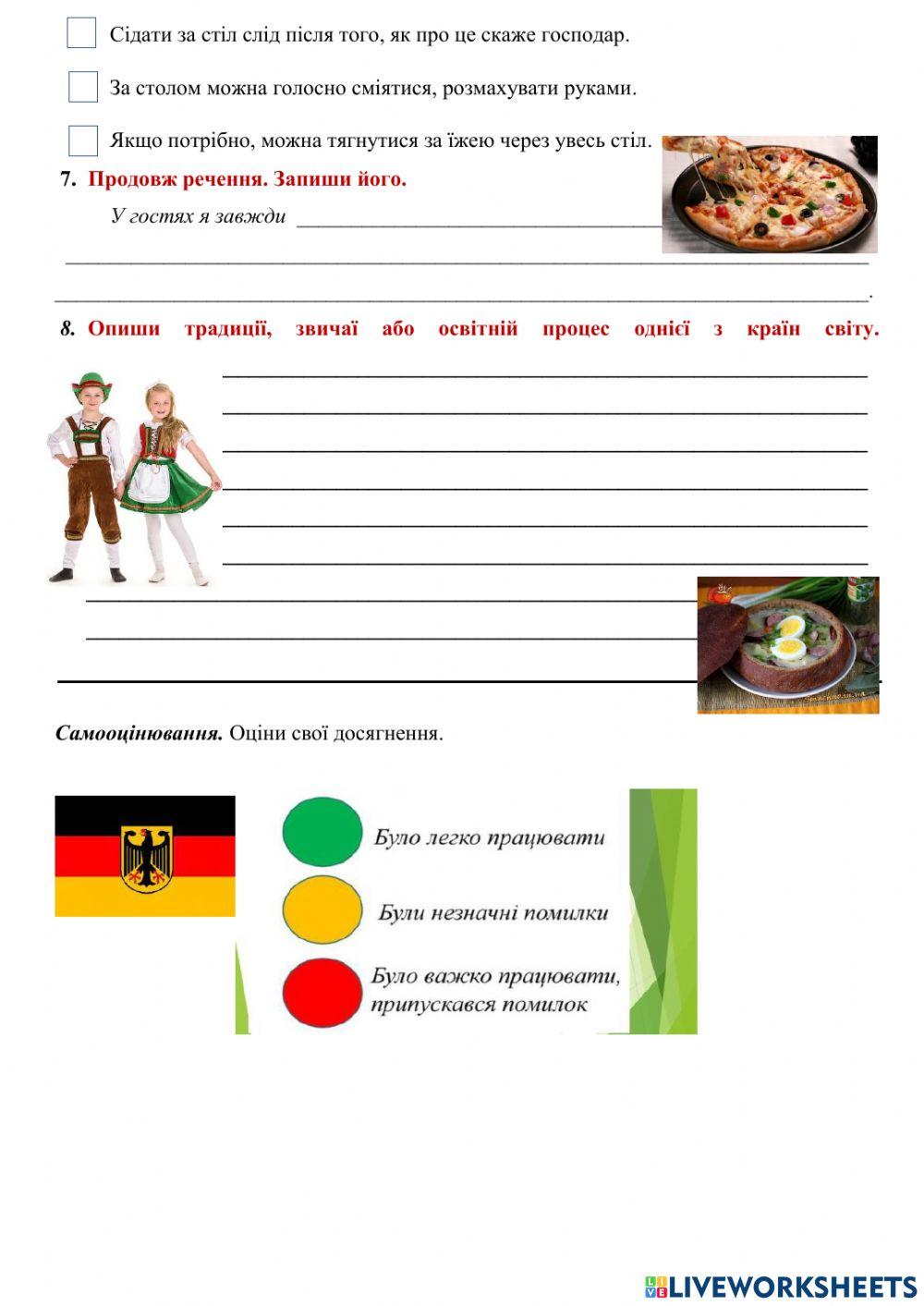 Діагностувальна №4 Людина і світ. Природа. Людина серед людей.»