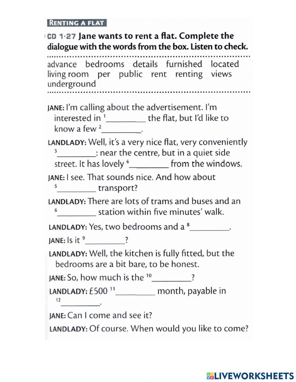 ExAct Houses and Flat Renting