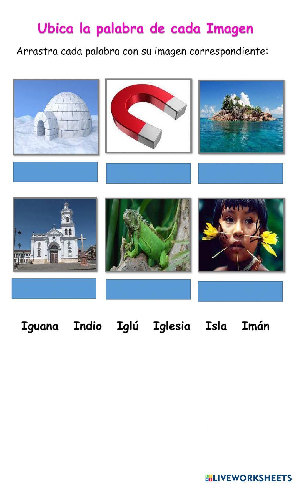 Ubica la palabra en la Imagen