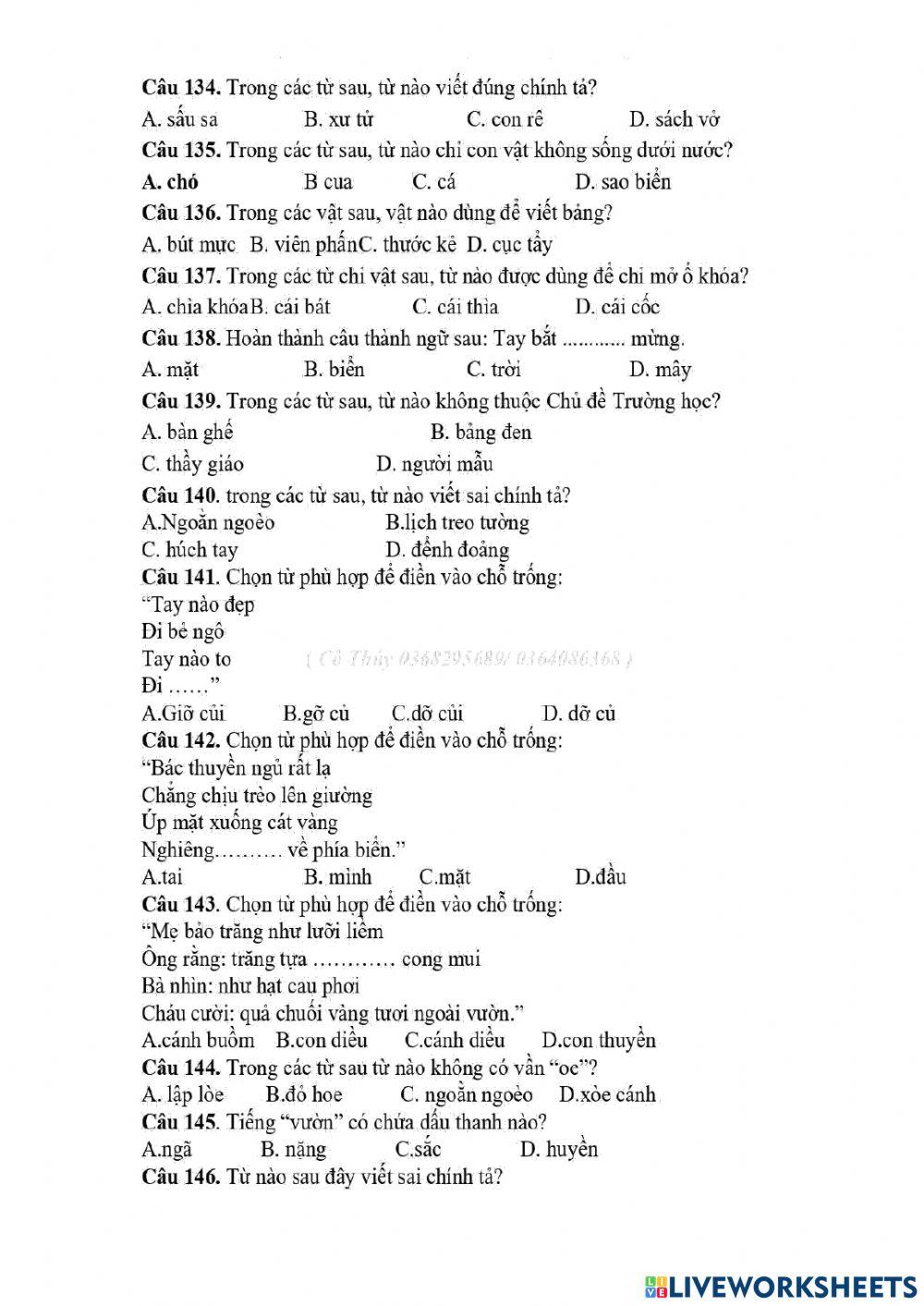 De 3 on TNTV cap tinh